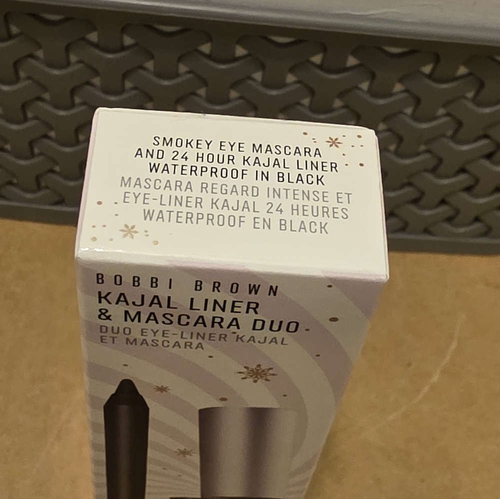Bobbi Brown Black Kajal Liner and Mascara Set. BNIB - Picture 7 of 8